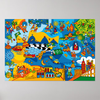 Póster Mix Brasil de Mônica Fuchshuber