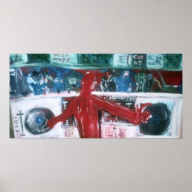 PÓSTER MIX CINTA DJ NUMARK (Frente)