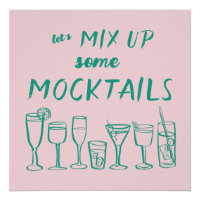 MIX UP MOCKTAILS Personalizado Bar KitchArt