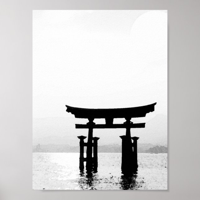 Póster Miyajima (Frente)