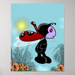 Póster Mizz Ladybug