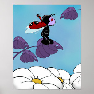 Póster Mizz Ladybug