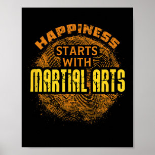 Póster Mma Entrenamiento Judo Karate Boxeo Artes Marciale