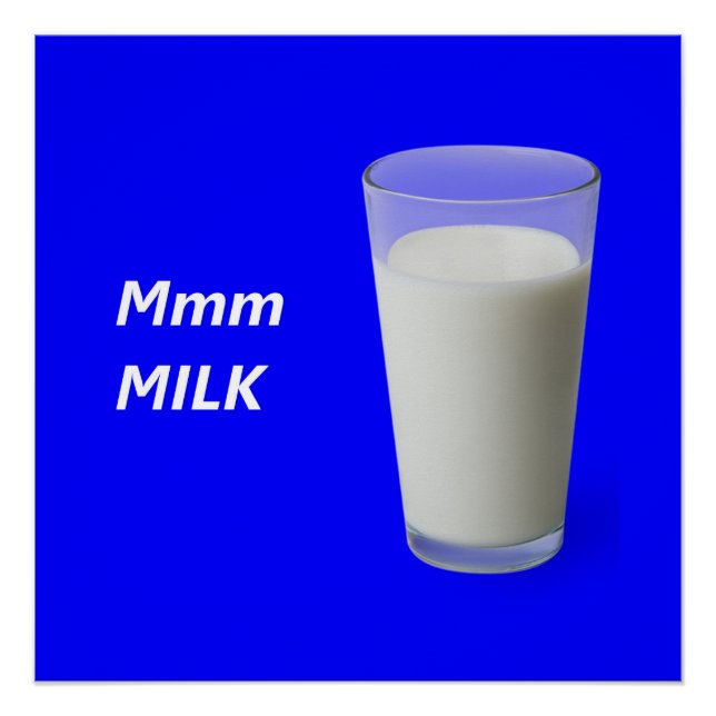 Póster Mmm MILK (Anverso)