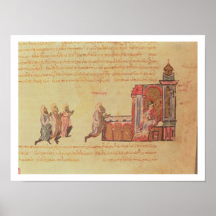 Póster MMS Vitr 26-7 El emperador bizantino Romanus III A