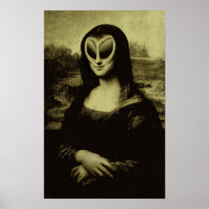 Póster Mo-der-na Lisa