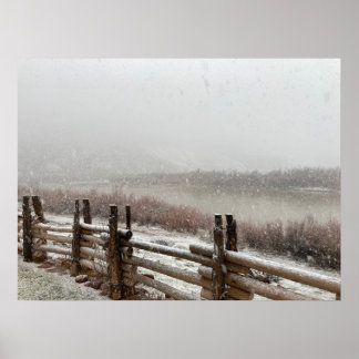 Póster Moab Snow