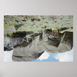 Póster Moai Pit en el cielo