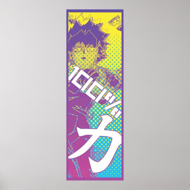 Póster Mob Psycho 100 Power (Frente)