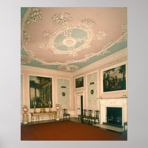 Póster Mobiliario de comedor, 1767