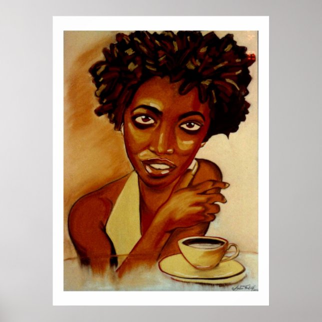 Póster Mocha Moma Poster (Frente)