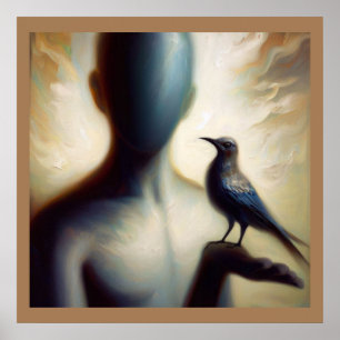 Póster Mockingbird de animales espirituales 2