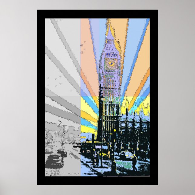 Póster Mod Big Ben (Frente)