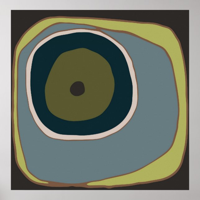 Póster Mod Circle 1 - Art Print (Frente)