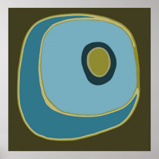 Póster Mod Circle 6 - Art Print