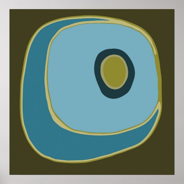 Póster Mod Circle 6 - Art Print (Frente)