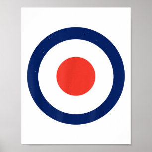 Póster Mod Target Bullseye Target _1