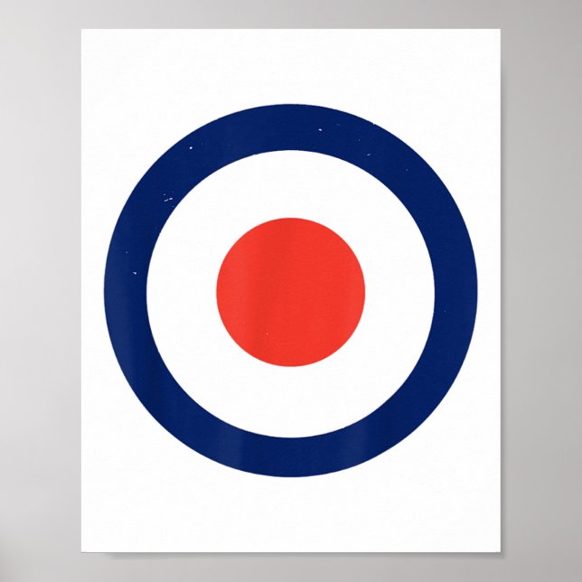 Póster Mod Target Bullseye Target _1 (Frente)
