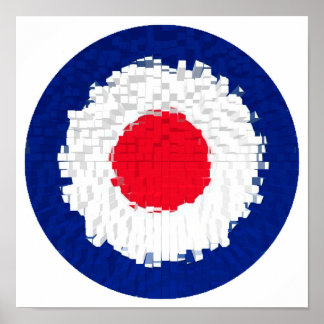 Póster Mod Target con efecto aplicado