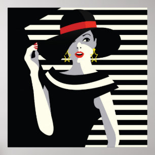 Póster Moda