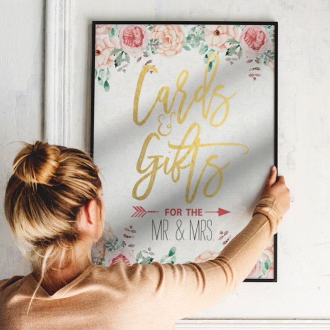 Póster Moda acuarela Tarjetas Florales y Regalos Boda Rót (Subido por el creador)