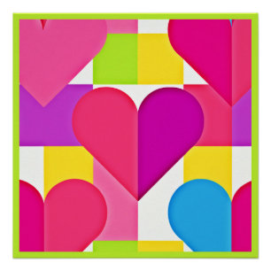 Póster Moda Amor Elegancia: Bliss romántico