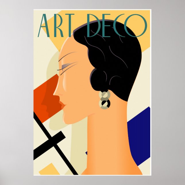 Póster Moda Art Deco 03 (Frente)