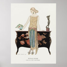 Póster Moda Art Decó de George Barbier