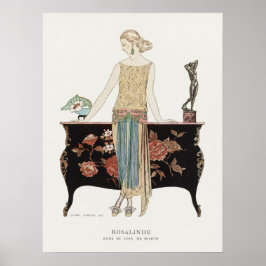 Póster Moda Art Decó de George Barbier