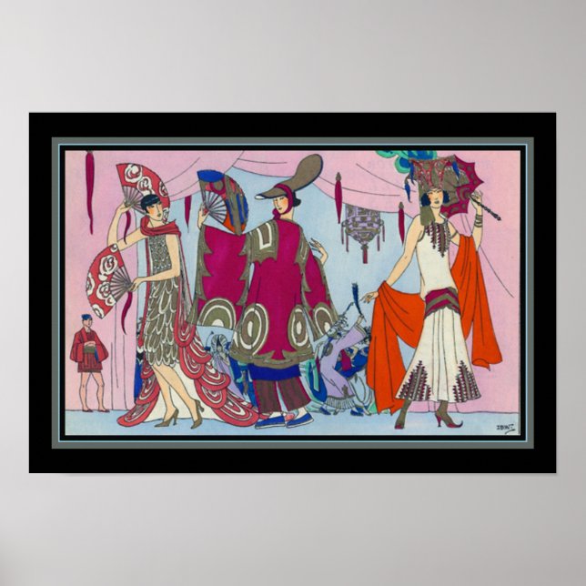 Póster Moda Art Deco de los 2009 (Frente)