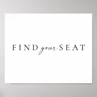 Póster Moda + Boda sencillo de guiones Encuentra tu Rótul