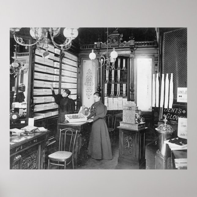 Póster Moda de Berlín, años 1890 (Frente)