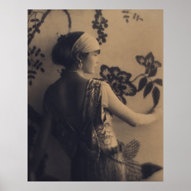 Póster Moda de Flapper - Estilo de ropa y pelo de los año (Frente)