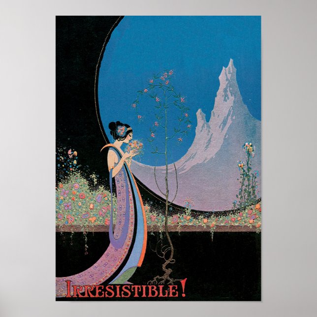 Póster Moda de Nouveau ~ Imprimir / Poster (Frente)