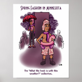 Póster Moda de primavera