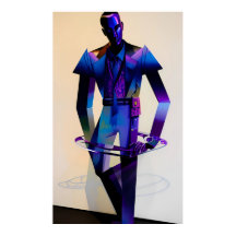 Moda de Saturno, anillo de pantalones para hombres