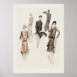 Póster Moda femenina