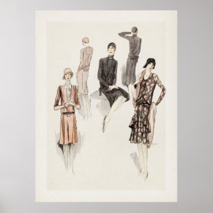 Póster Moda femenina