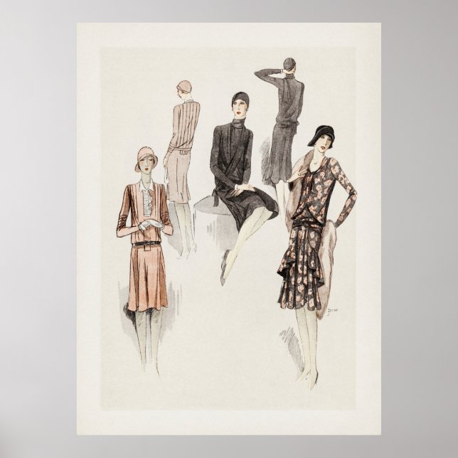 Póster Moda femenina (Frente)