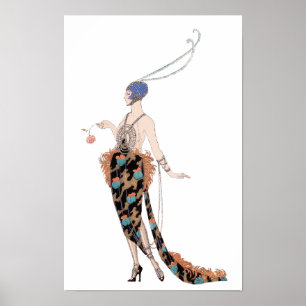 Póster Moda femenina de 1919