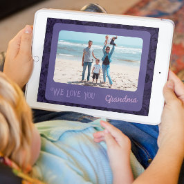 Póster Moda Fotos Personalizadas Mensajes de texto Abuela