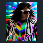 Póster Moda hacia adelante<br><div class="desc">Moda Adelante. 2024,  Ken Gage. Arte digital: surrealismo pop.</div>