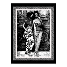 Moda Retro Afro Pop Art