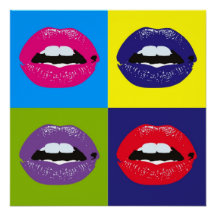Moda retro vintage elegante Hipster Pop Art