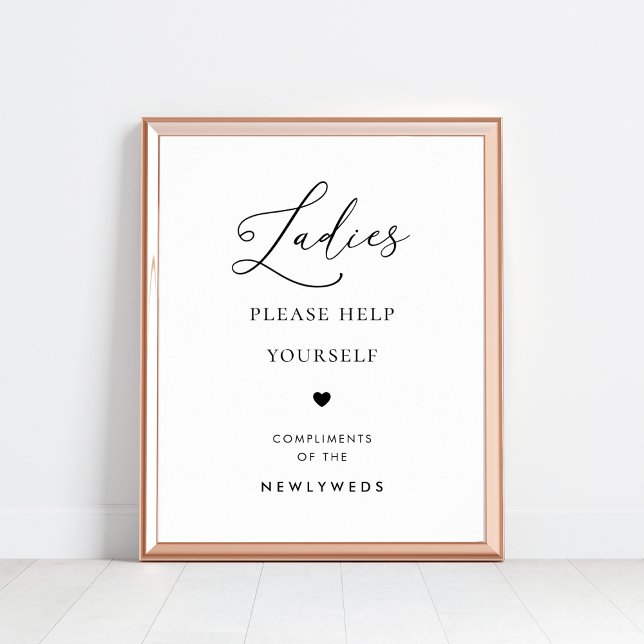 Póster Moda Script Damas Baño Cesta Boda Rótulo (Subido por el creador)