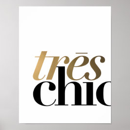 Póster Moda TRES 11x14'' | POSTER DE TIPOGRAFÍA