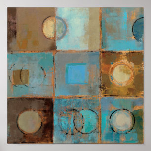 Póster Modelo abstracto