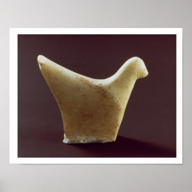 Póster Modelo de ave, Cíclada temprana, c.2800-2300 a.C.  (Frente)