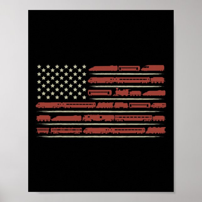 Póster Modelo de Conductor Adulto Funny Train Collector G (Frente)