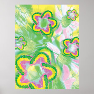 Póster Modelo de dientes Diseño de espín Dentista Poster 